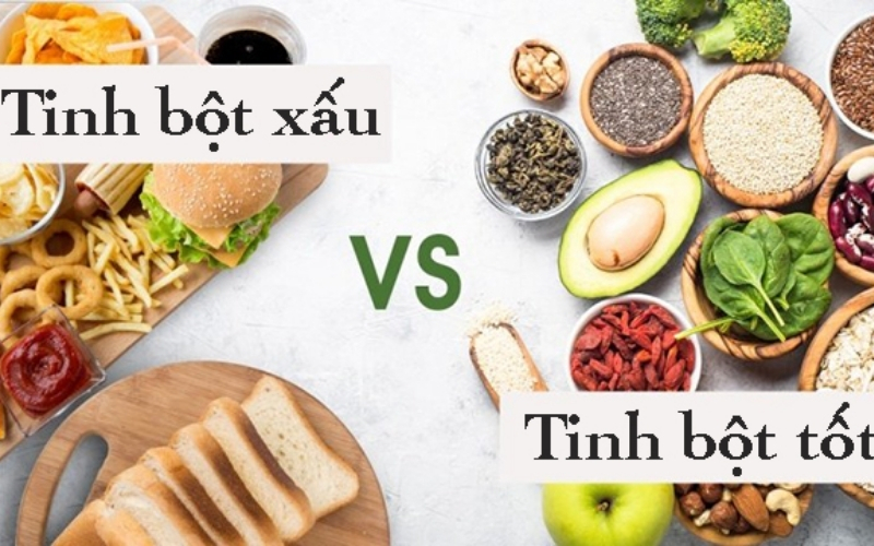 3 quy tắc phân biệt tinh bột tốt và xấu để giảm cân cùng ức gà