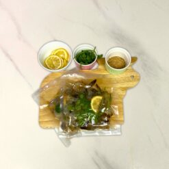 Tôm ướp gia vị kiểu Ý organic Leavia